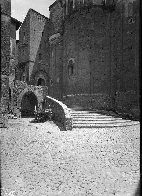 [Anagni (Italy), apse of the Cathedral, North side]