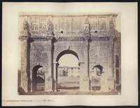 Arch of Constantine, details, A.D. 320